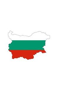 The Flag of Bulgaria Overlaid on The Map of the Nation Journal