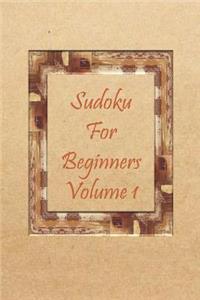 Sudoku for Beginners, Volume 1