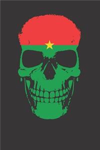 Burkina Faso Burkinabe Flag Notebook Journal