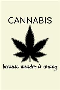 Cannabis Because Murder Is Wrong