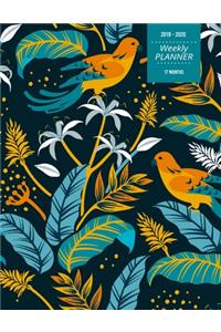 2019 - 2020 - Weekly Planner - 17 Months