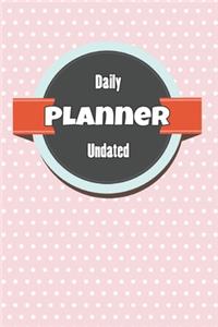 Daily Planner Undated