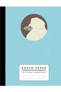 Graph Paper Composition Notebook