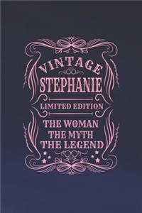 Vintage Stephanie Limited Edition the Woman the Myth the Legend