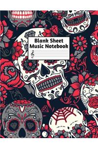 Blank Sheet Music Notebook