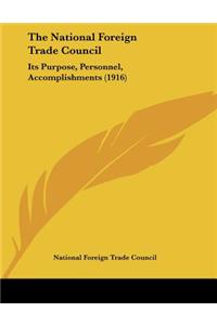 The National Foreign Trade Council