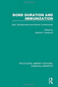 Bond Duration and Immunization