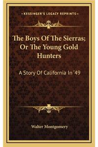 The Boys Of The Sierras; Or The Young Gold Hunters