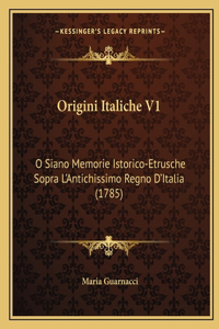 Origini Italiche V1
