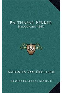 Balthasar Bekker