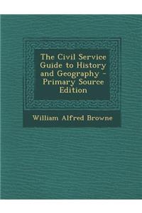 Civil Service Guide to History and Geography