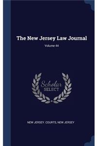 The New Jersey Law Journal; Volume 44