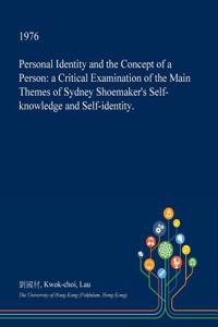 Personal Identity and the Concept of a Person