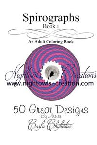 Spirographs - An Adult Coloring Book
