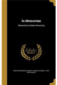 In Memoriam