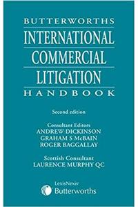 Butterworths International Commercial Litigation Handbook