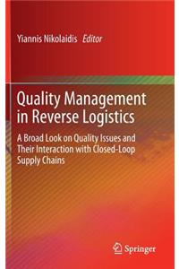 Quality Management in Reverse Logistics