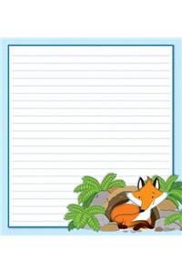 Playful Fox Notepad