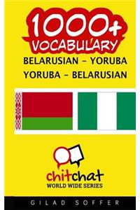 1000+ Belarusian - Yoruba Yoruba - Belarusian Vocabulary