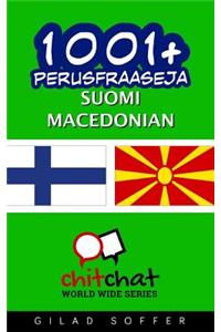 1001+ Perusfraaseja Suomi - Macedonian