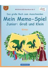 BROCKHAUSEN Bastelbuch Bd. 5 - Das große Buch zum Ausschneiden - Mein Memo-Spiel Junior