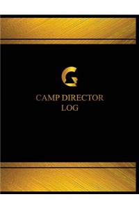 Camp Director Log (Log Book, Journal - 125 pgs, 8.5 X 11 inches)