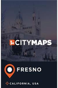 City Maps Fresno California, USA
