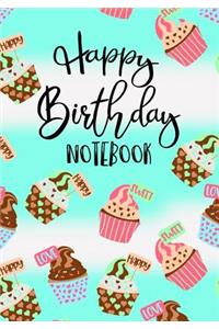 Happy Birthday Notebook