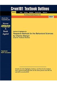Outlines & Highlights for Research Methods for the Behavioral Sciences by Charles Stangor