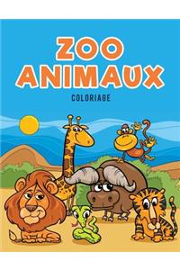 Zoo Animaux Coloriage