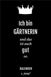 Kalender für Gärtner / Gärtnerin