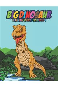 Big Dinosaur Coloring Books for Kids 2-4