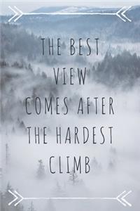 The Best View Comes After The Hardest Climb