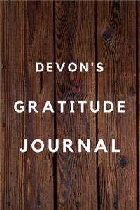 Devon's Gratitude Journal