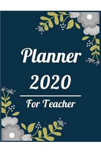 Planner 2020 for teacher