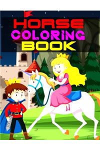 Horse Coloring Book: The Horse Lover's Coloring Book. Horse Coloring Book for Girls (Horse Coloring Book for Kids Ages 4-8 9-12)