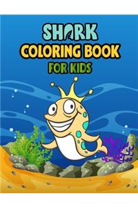 Shark Coloring Book For kids