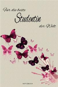 Für die beste Studentin der Welt - Notizbuch