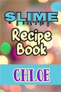 Slime Recipe Book Chloe