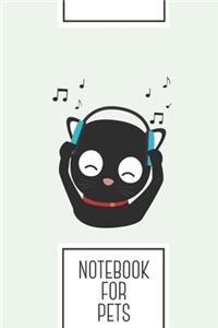 Notebook for Pets