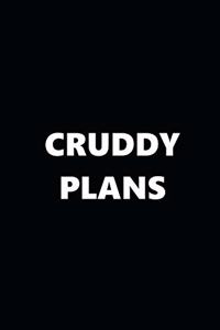 2020 Weekly Planner Funny Humorous Cruddy Plans 134 Pages