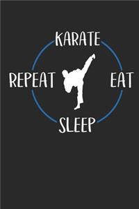 Karate Eat Sleep Repeat