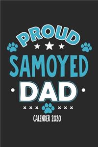 Proud Samoyed Dad Calendar 2020