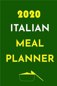 2020 Italian Meal Planner