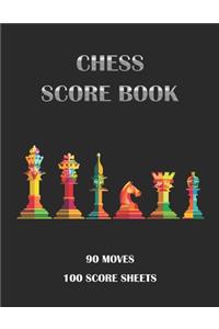 Chess Score Book