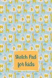 Sketch pad for kids