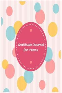 Gratitude Journal for Teens