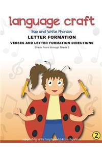 Language Craft Rap and Write Phonics Letter Formation Verses