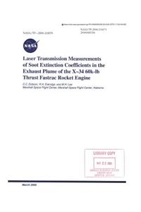 Laser Transmission Measurements of Soot Extinction Coefficients in the Exhaust Plume of the X-34 60k-LB Thrust Fastrac Rocket Engine