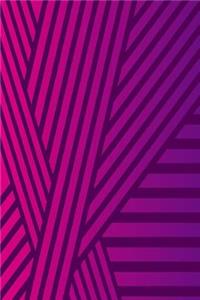 Purple Stripes Journal